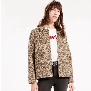 Levi’s Cheetah Leopard Workwear Chore Coat